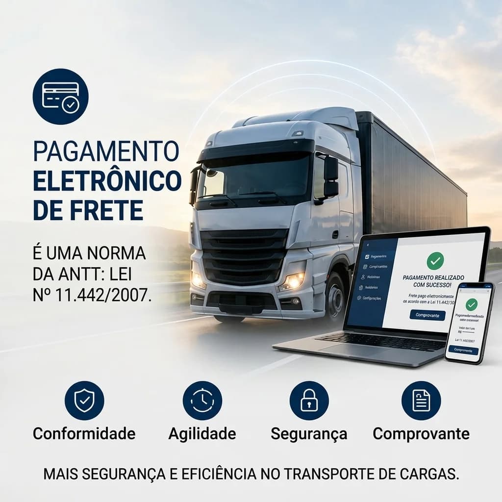 Pagamento eletrônico de frete